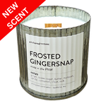Load image into Gallery viewer, Frosted Gingersnap Rustic Candle