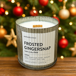 Load image into Gallery viewer, Frosted Gingersnap Rustic Candle