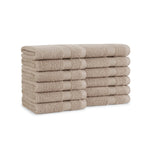 Load image into Gallery viewer, Beige Plush Bath Towels