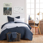 Load image into Gallery viewer, Tobago Blue Quilt Set
