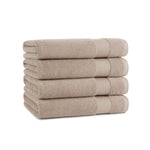 Load image into Gallery viewer, Beige Plush Bath Towels