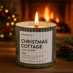 Load image into Gallery viewer, Christmas Cottage Rustic Candle